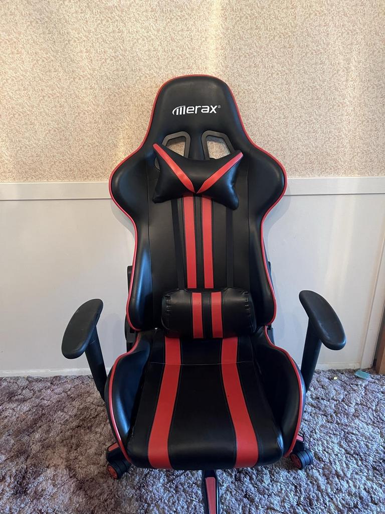 Merax gaming chair discount armrest