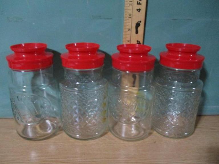 Auction Ohio Anchor Hocking Jars