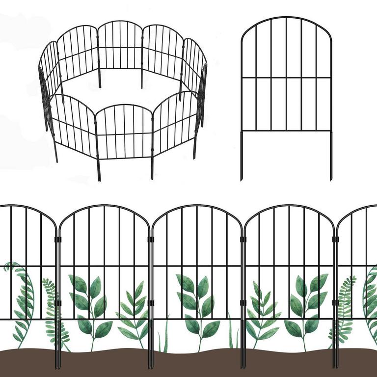 OUSHENG 10 PANEL GARDEN FENCE