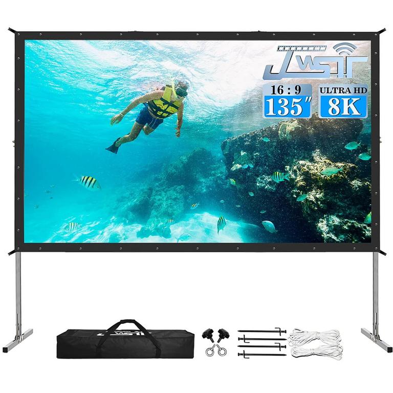 JWSIT 135" PROJECTOR SCREEN