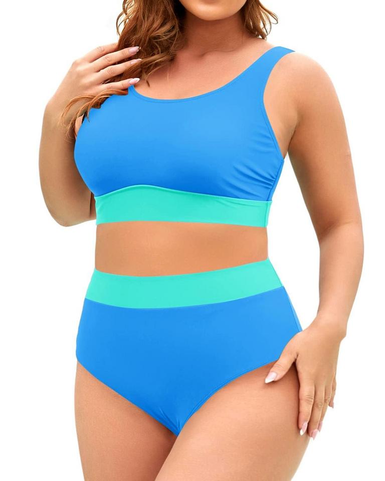 AQUA EVE WOMEN'S 16W BIKINI SET