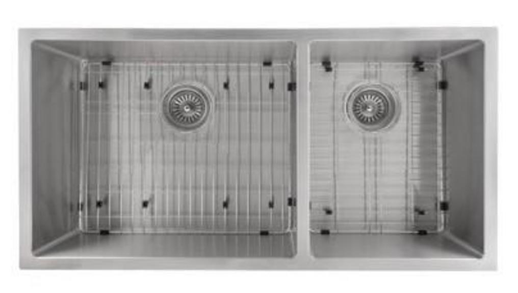 36" UNDERMOUNT DOUBLE SINK