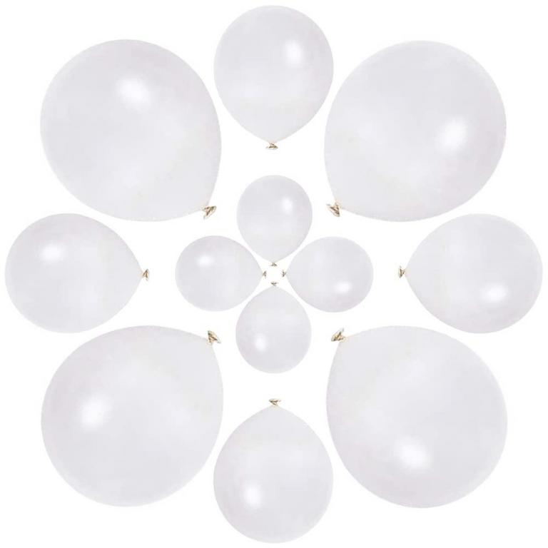 COCODINO PEARL WHITE BALLOONS