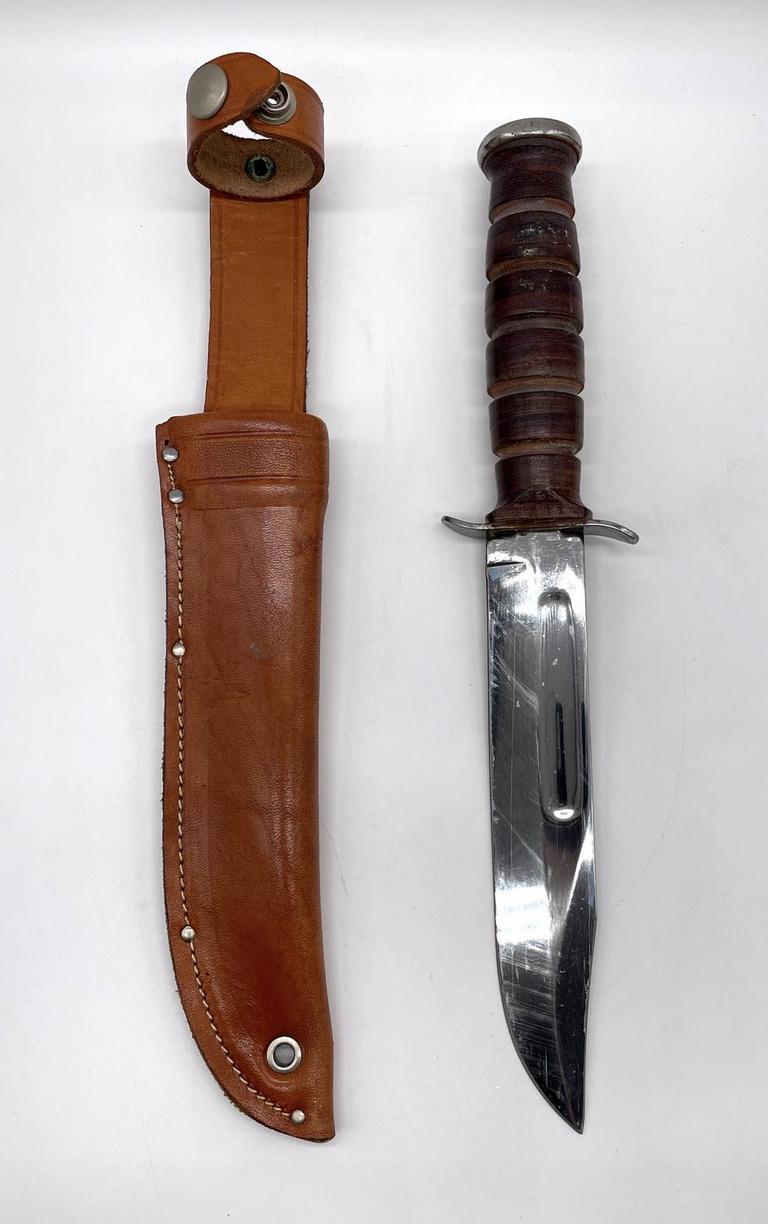 Auction Ohio Camillus Fixed Blade Knife