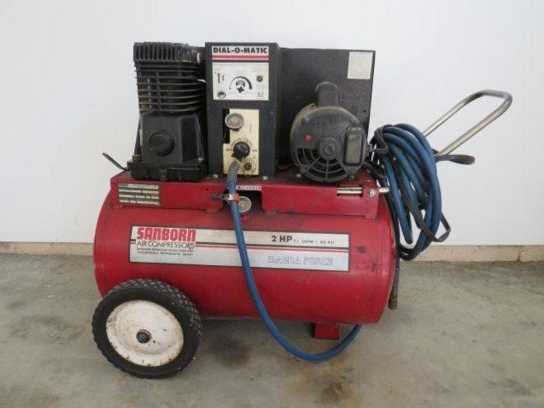 Sanborn deals air compressor