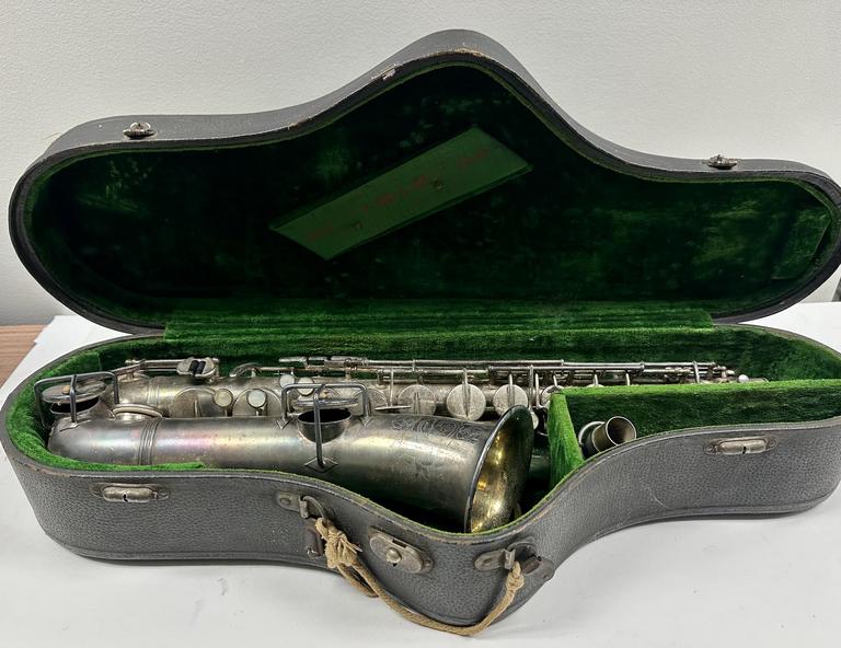 Auction Ohio Antique York Saxophone