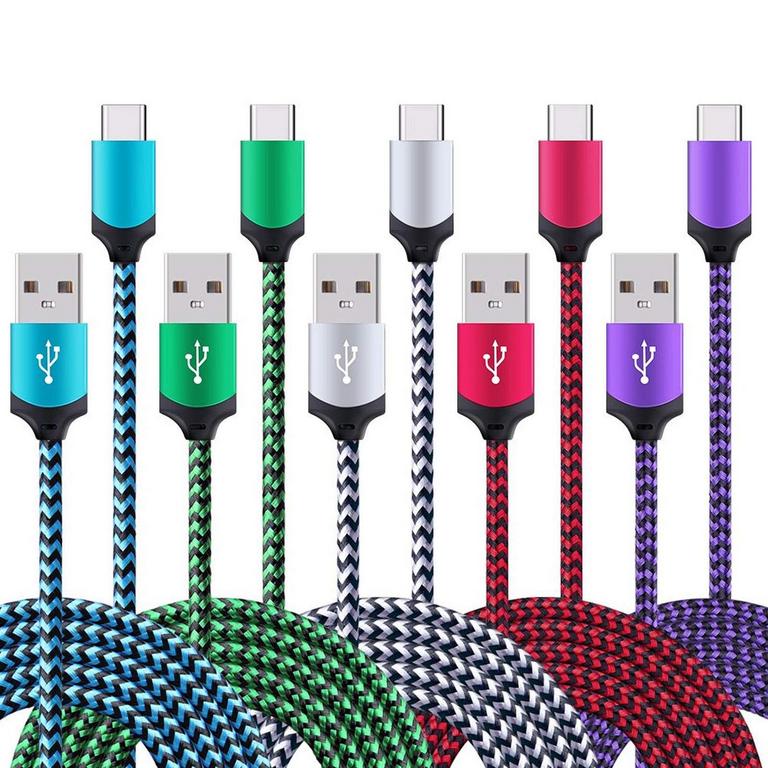 IN 5PK USB TYPE C CABLES