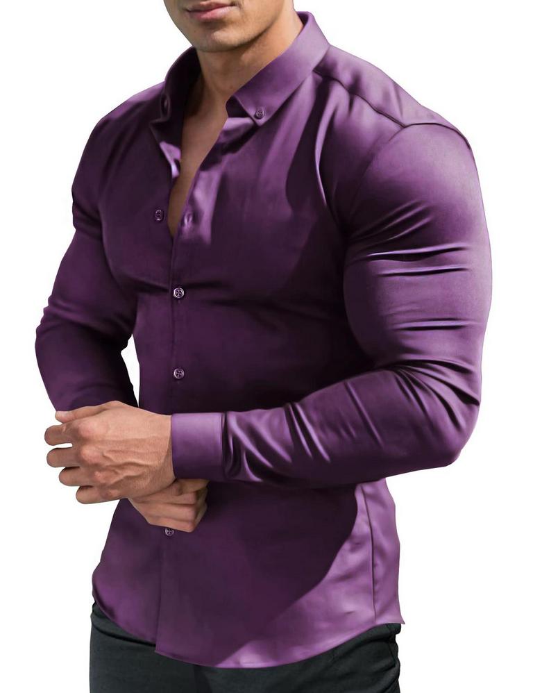 URRU MUSCLE DRESS SHIRT XL MEN'S