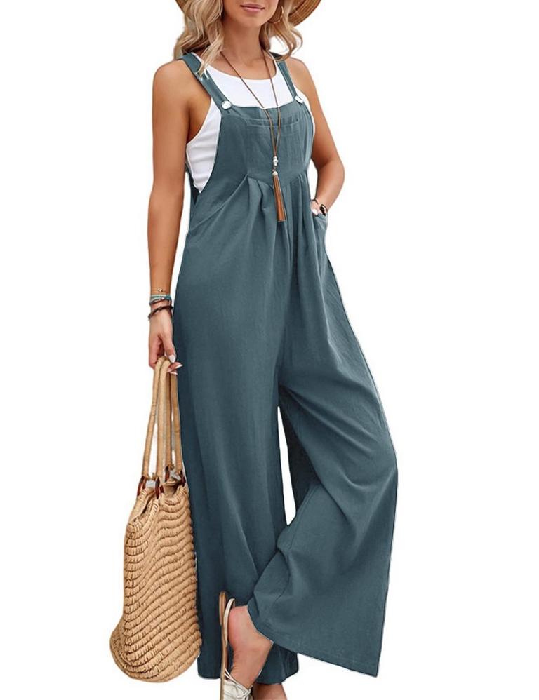 KISSONIC BAGGY BIB OVERALLS WOMEN'S