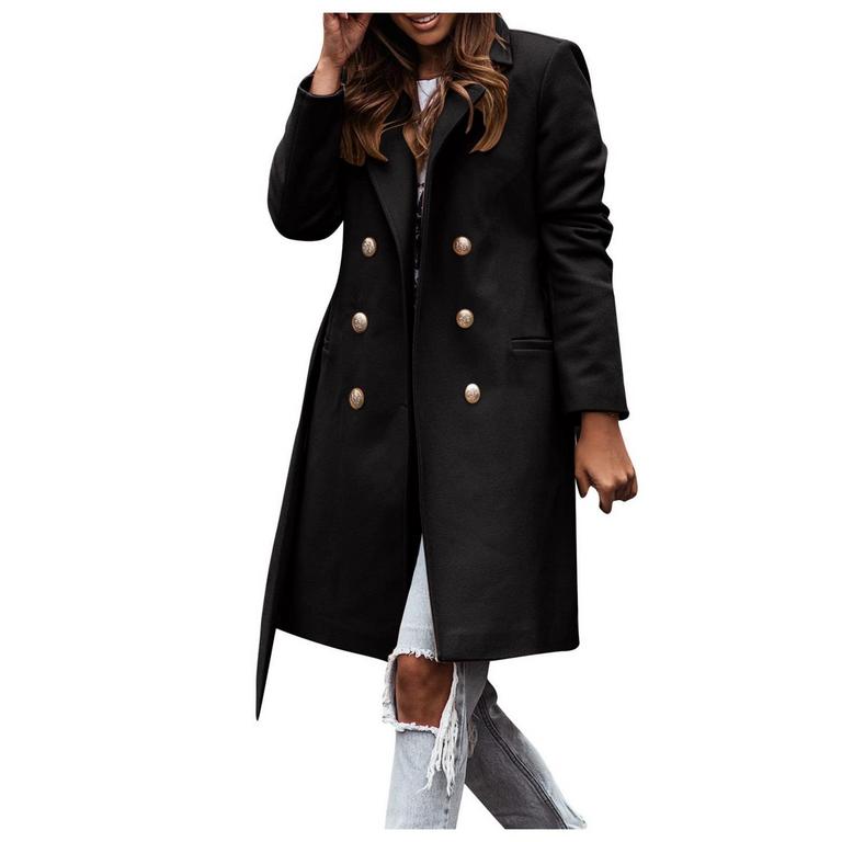 FAUX WOOL COAT WOMEN'S