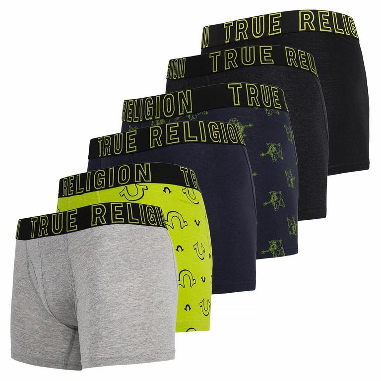 6 TRUE RELIGION BOXER BRIEFS MEN'S