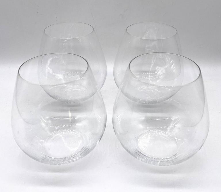 Auction Ohio 4 Riedel Wine Glasses