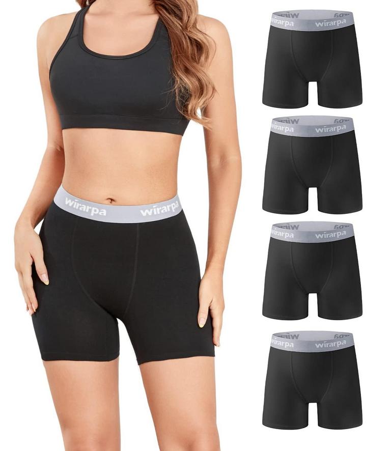 3 WIRARPA BOXER BRIEFS WOMEN'S L