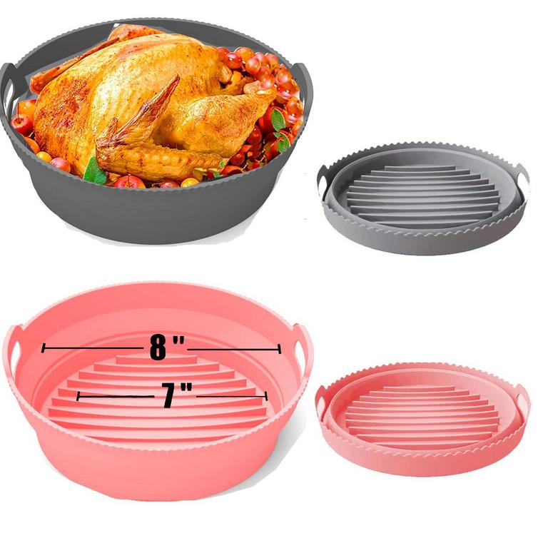 ZSTEA 8IN AIR FRYER LINERS