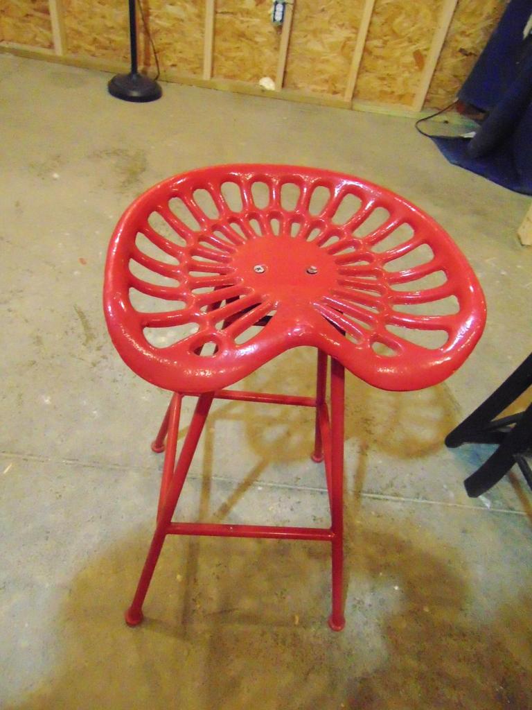 Auction Ohio Implement Seat Stool