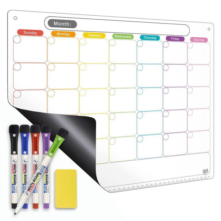 MAG-FANCY DRY ERASE CALENDAR