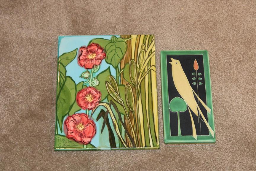 Auction Ohio Colorful Ceramic Art Tiles