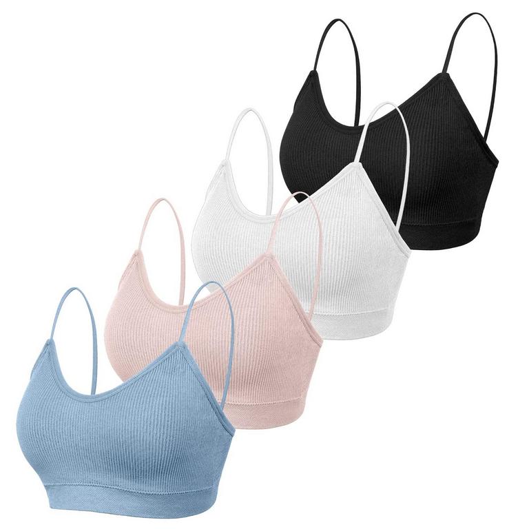 KCDDUMK CAMI BRAS 4PCS WOMEN'S