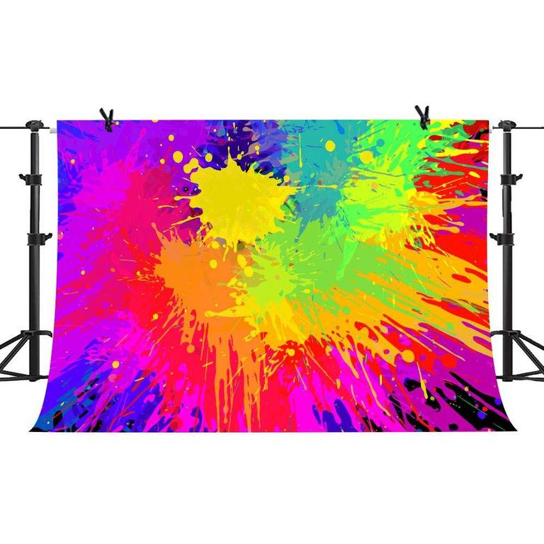 PHMOJEN PAINT SPLASH BACKDROP