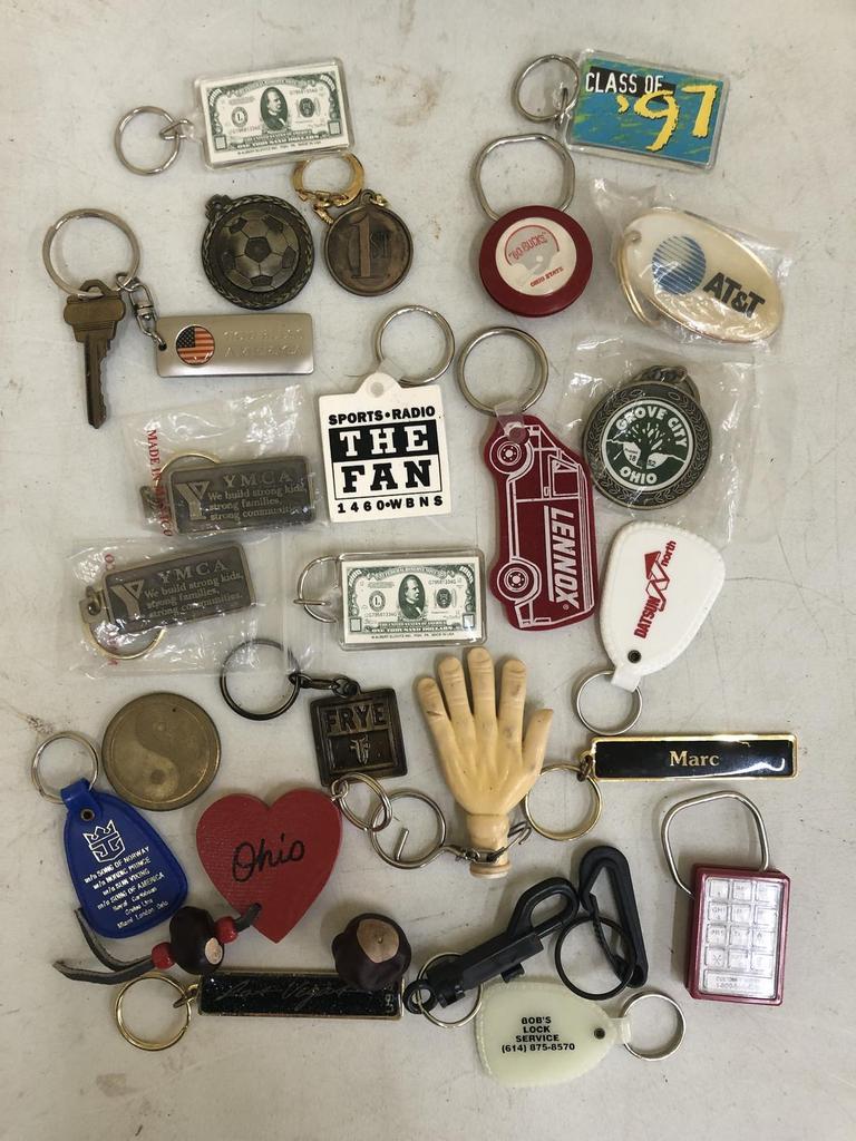 Auction Ohio Assorted Key Chains