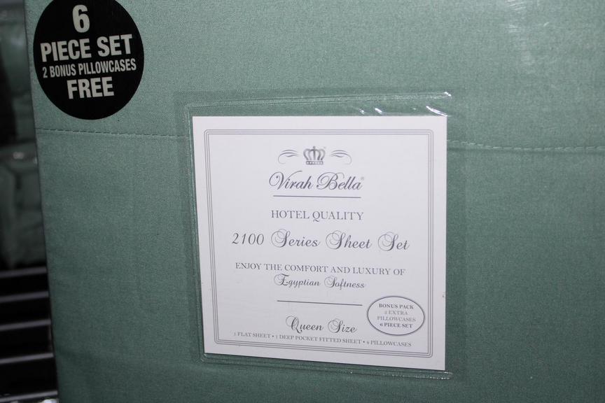Auction Ohio Virah Bella Queen Sheet Set