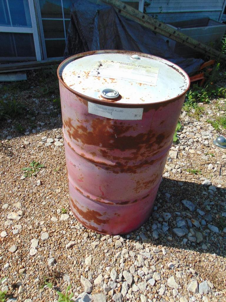 Auction Ohio Burn Barrel