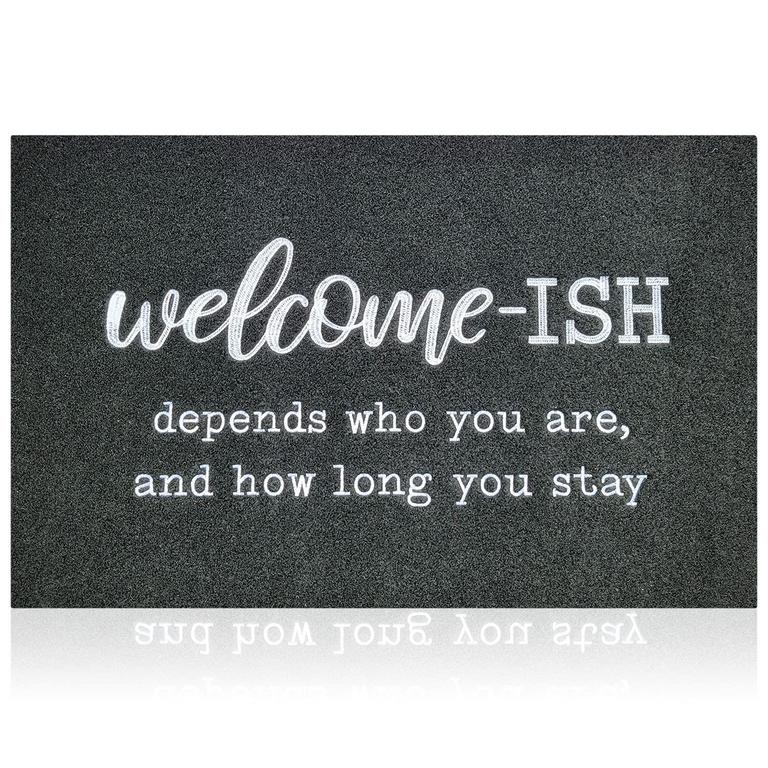 JJUUYOU WELCOME-ISH DOORMAT