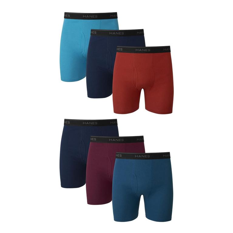 HANES MENS BOXER BRIEFS