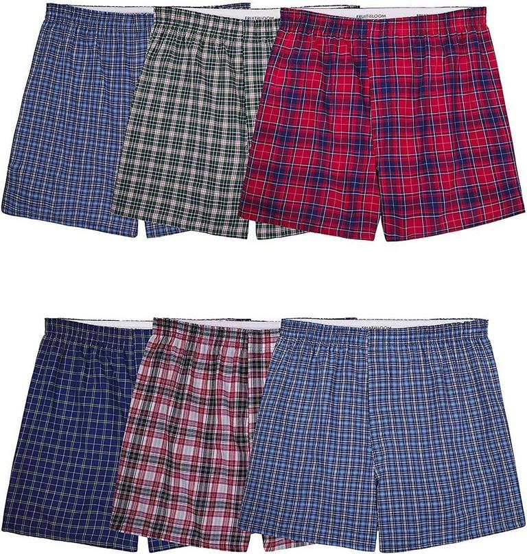 FRUIT LOOM MEDIUM BOXERS