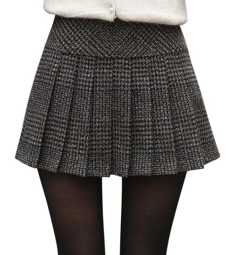 CHOYATOU PLAID SKIRT WOMEN'S