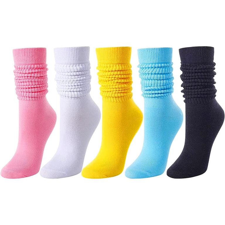 5 PAIR ZMART SLOUCH SOCKS WOMEN'S