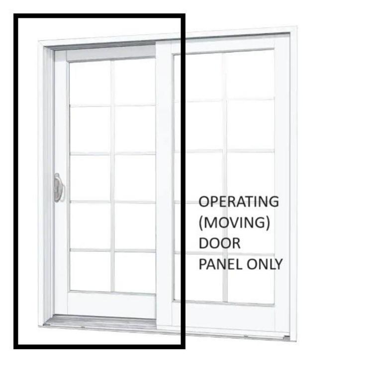 OPERATING SLIDING DOOR PANEL