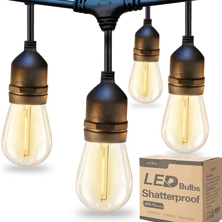 ADDLON 48FT LED STRING LIGHTS
