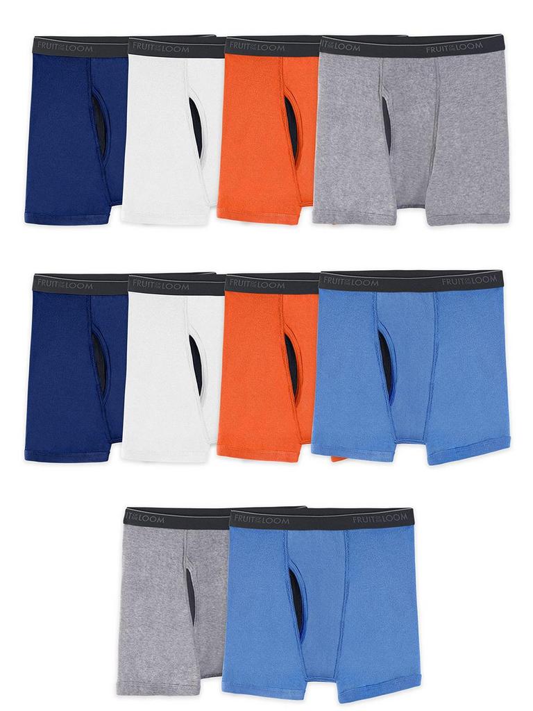 10 LOOM BOYS XL BRIEFS