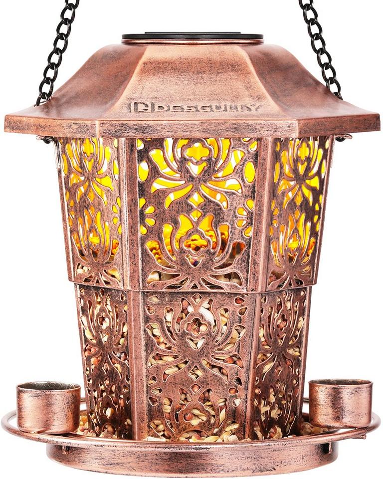 DESGULLY SOLAR BIRD FEEDERS