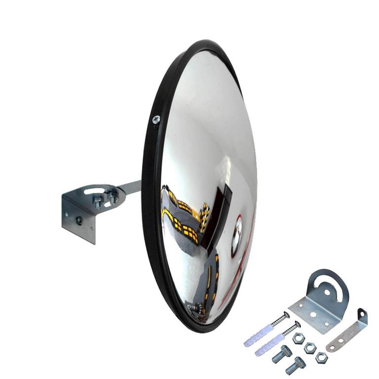 LH-GUARD 12IN CORNER MIRROR