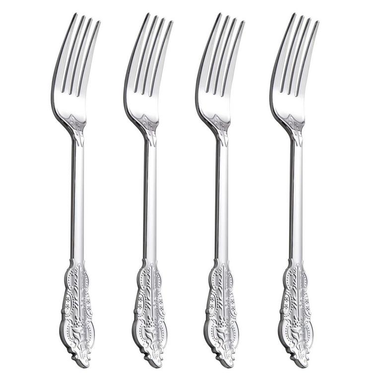 CIAELL 200PC SILVER FORKS