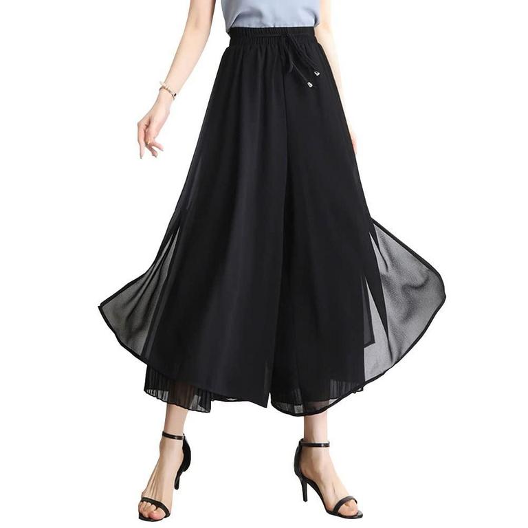 CHOUYATOU CHIFFON PANTS WOMEN'S