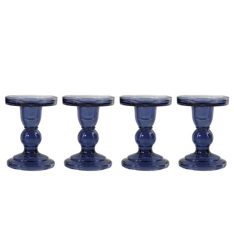 VIVITOP BLUE GLASS CANDLERS