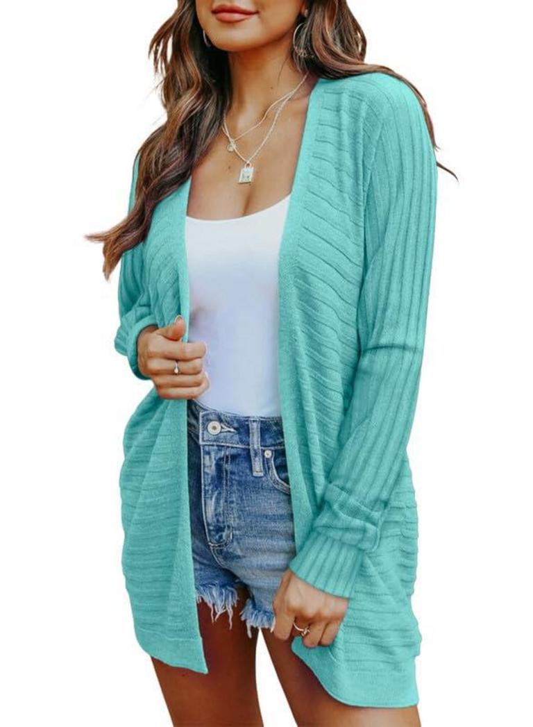 SHEWIN CABLE KNIT CARDIGAN WOMEN'S S