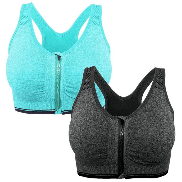 2 FLORATA SPORTS BRAS WOMEN'S XXL