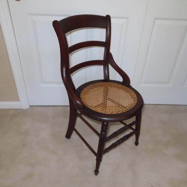 Auction Ohio Cane Bottomed Chair