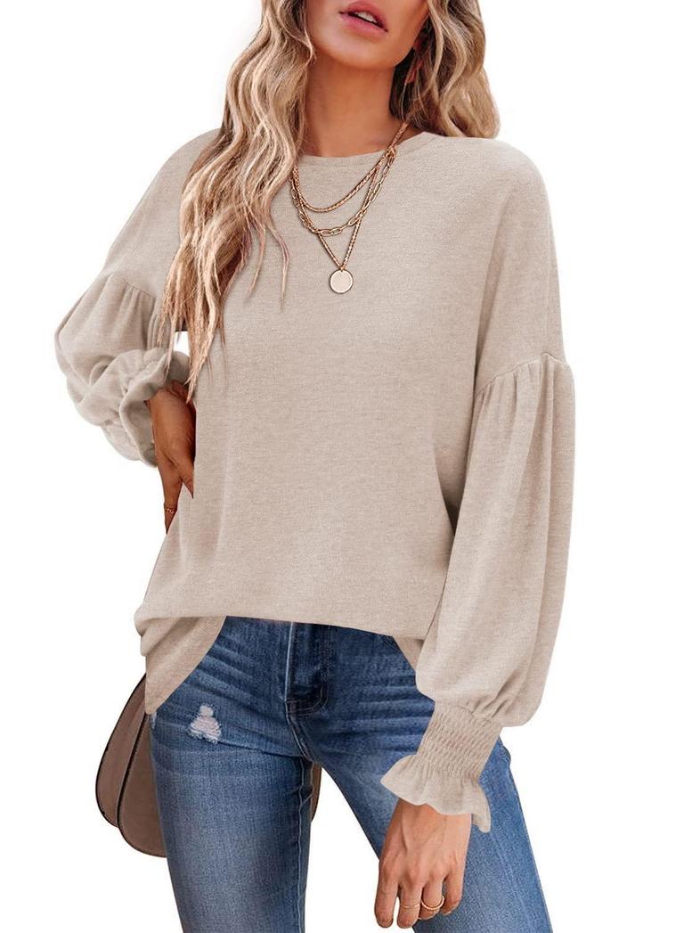 PUFF LONG SLEEVE TOP WOMEN'S