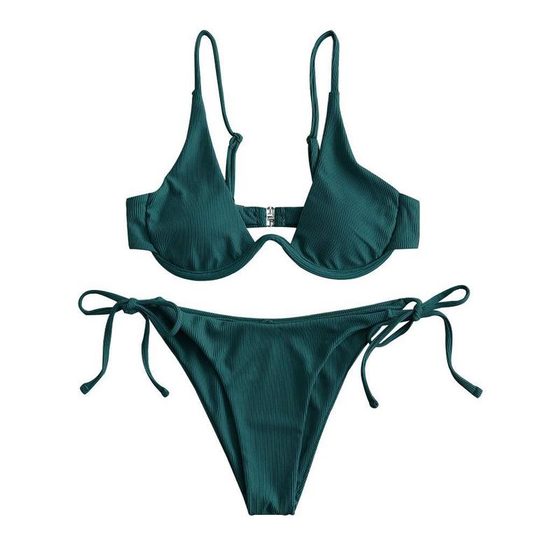 ZAFUL LEOPARD BIKINI SET WOMEN'S XXS