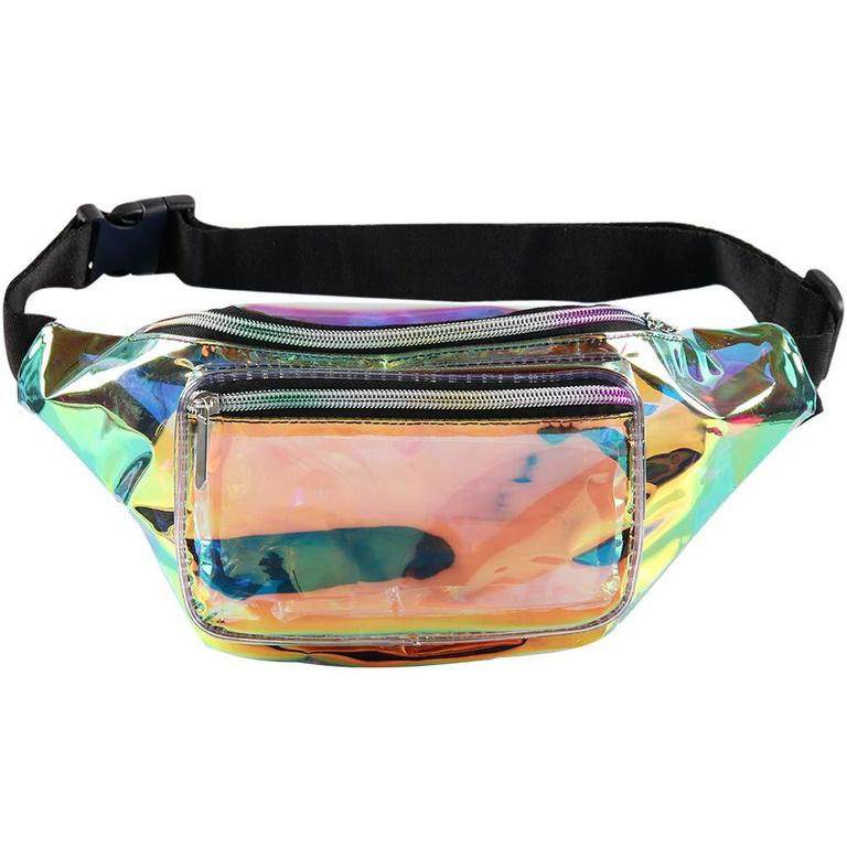 HOLOGRAPHIC FANNY PACK