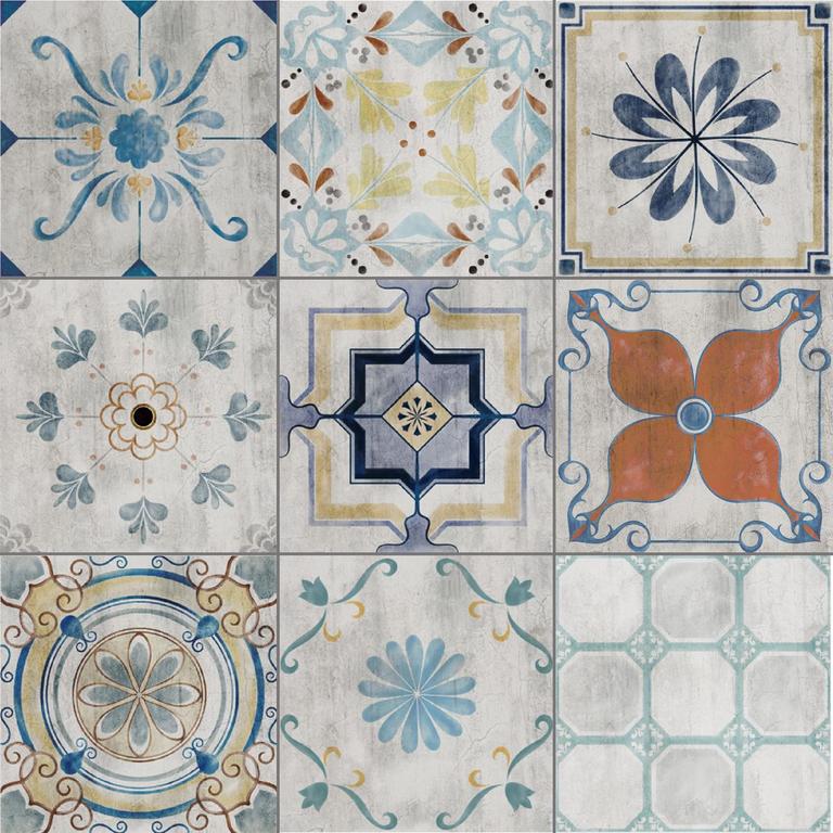 24 MADI ARTS BOHEMIAN TILES