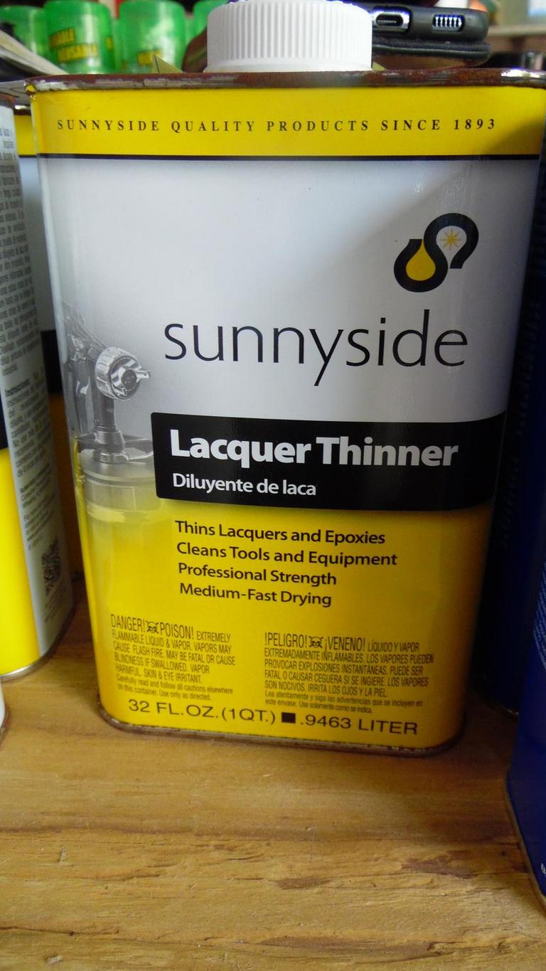 Auction Ohio Sunnyside Lacquer Thinner