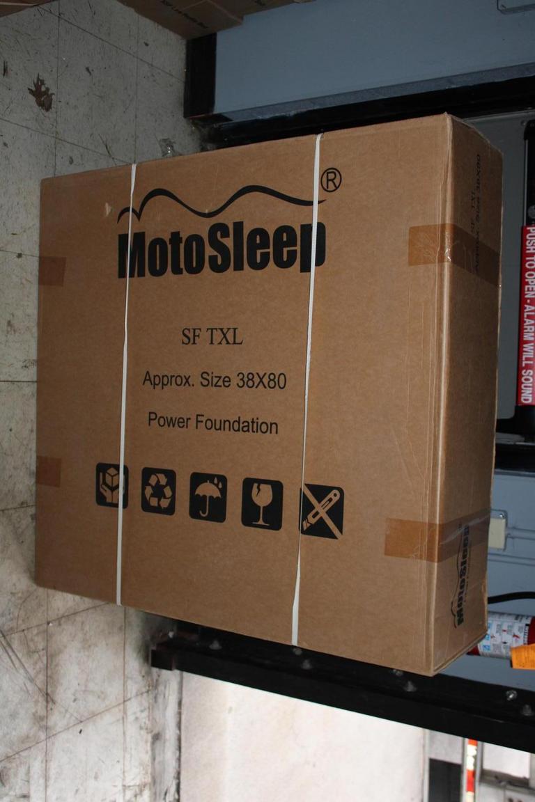 Auction Ohio Moto Sleep Twin XL Bed Frame