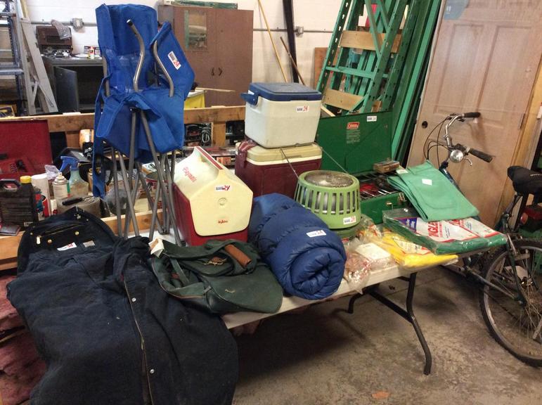 Auction Ohio Camping/hunting job lot