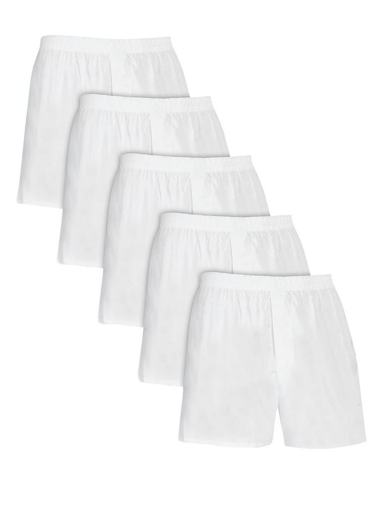 5PK LOOM MEN'S BOXER SHORTS L